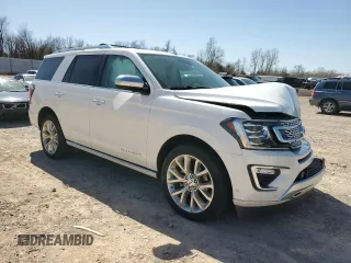 2019 Ford Expedition Platinum with VIN 1FMJU1MTXKEA29963, listed as a Copart auction lot 48425365 with 64,866 mi miles and Salvage Title. Bid and sale history available at carsss.com. Image 4.