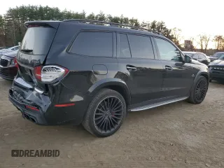 2017 Mercedes-Benz GLS with VIN 4JGDF7FE0HA789862, listed as a Copart auction lot 78860534 with 69,242 mi miles and Salvage Title. Bid and sale history available at carsss.com. Image 3.