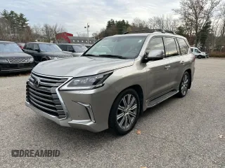 2017 Lexus LX with VIN JTJHY7AX9H4229956, listed as a Copart auction lot 80687684 with 156,192 mi miles and Clean Title. Bid and sale history available at carsss.com. Image 2.