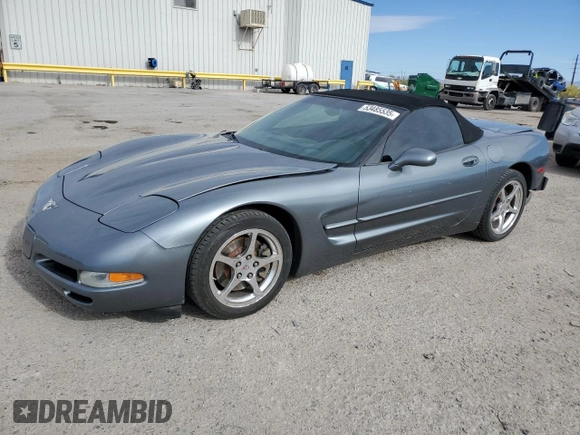 2003 Chevrolet Corvette with VIN 1G1YY32G035124308, listed as a Copart auction lot 53485535 with 83,496 mi miles and Salvage Title. Bid and sale history available at carsss.com. Image 1.