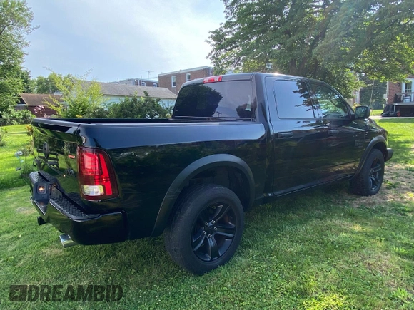 2021 Ram 1500 Warlock with VIN 1C6RR7LT9MS518556, listed as a Copart auction lot 66670885 with 79,884 mi miles and Clean title. Bid and sale history available at DreamBid. Image 4.