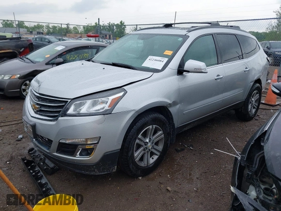 2016 Chevrolet Traverse LT z VIN 1GNKRHKDXGJ115343, wystawiony jako IAAI lot #42246084 z przebiegiem 148 021 mil mil oraz . Historia ofert i sprzedaży dostępna na DreamBid. Obrazek 18.