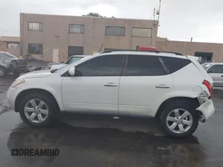 2007 Nissan Murano S with VIN JN8AZ08W77W636607, listed as a IAAI auction lot 41778534 with 187,821 mi miles and . Bid and sale history available at DreamBid. Image 14.
