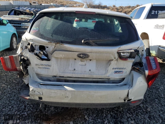 2020 Subaru Impreza Special Sports with VIN 4S3GTAM68L3712589, listed as a Copart auction lot 82433234 with 55,308 mi miles and Salvage title. Bid and sale history available at DreamBid. Image 6.