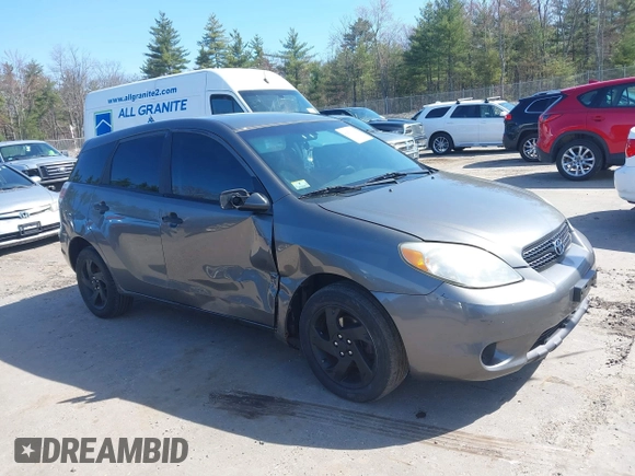 2006 Toyota Matrix STD with VIN 2T1KR32E76C575204, listed as a IAAI auction lot 42079811 with 299,999 mi miles and . Bid and sale history available at carsss.com. Image 1.