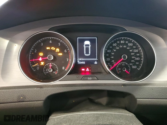 2016 Volkswagen Golf SportWagen TSI S with VIN 3VWC17AU9GM514311, listed as a Copart auction lot 71973774 with 133,455 mi miles and Salvage Title. Bid and sale history available at carsss.com. Image 9.