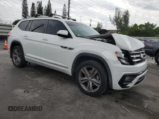 2018 Volkswagen Atlas SEL with VIN 1V2SR2CA1JC520785, listed as a Copart auction lot 65837825 with 66,125 mi miles and Salvage title. Bid and sale history available at DreamBid. Image 4.