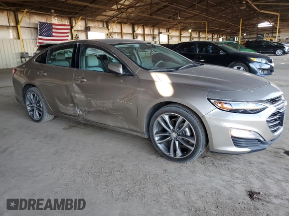 2022 Chevrolet Malibu LT with VIN 1G1ZD5ST9NF113992, listed as a Copart auction lot 48805935 with 75,518 mi miles and Salvage Title. Bid and sale history available at DreamBid. Image 4.