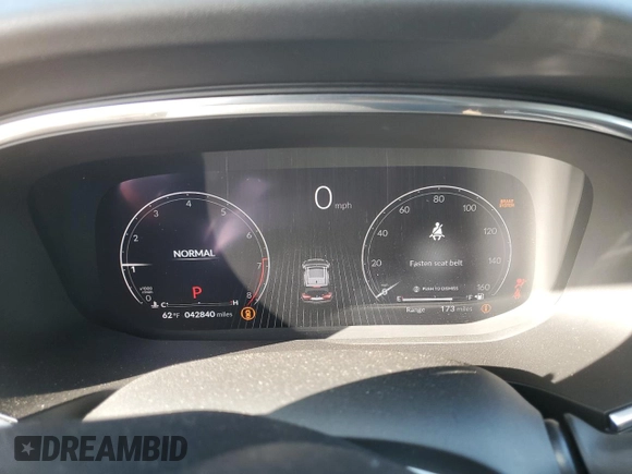 2022 Acura MDX w/Technology Package with VIN 5J8YE1H44NL014265, listed as a Copart auction lot 78062084 with 42,840 mi miles and Salvage Title. Bid and sale history available at carsss.com. Image 9.