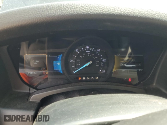 2016 Ford Expedition Limited with VIN 1FMJU1KT8GEF27119, listed as a Copart auction lot 54936675 with 103,281 mi miles and Non repairable. Bid and sale history available at DreamBid. Image 9.