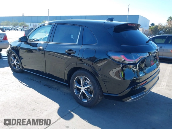 2025 Honda HR-V EX-L z VIN 3CZRZ1H76SM713709, wystawiony jako IAAI lot #41401596 z przebiegiem 3 428 mil mil oraz . Historia ofert i sprzedaży dostępna na DreamBid. Obrazek 3.