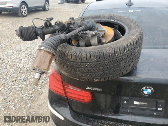 2015 BMW 3 Series 328i xDrive with VIN WBA3B3G52FNR87932, listed as a Copart auction lot 44368485 with Not provided miles and Salvage title. Bid and sale history available at DreamBid. Image 13.