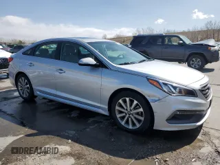 2016 Hyundai Sonata Sport with VIN 5NPE34AF1GH303597, listed as a Copart auction lot 51538355 with 102,229 mi miles and Salvage Title. Bid and sale history available at DreamBid. Image 4.