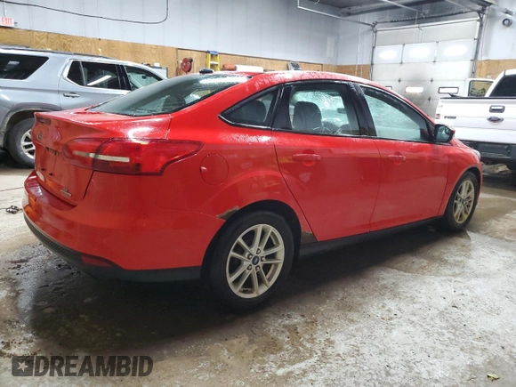 2015 Ford Focus SE with VIN 1FADP3F2XFL313321, listed as a Copart auction lot 52887265 with 65,662 mi miles and Clean Title. Bid and sale history available at carsss.com. Image 3.