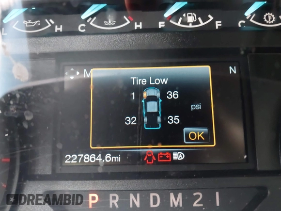 2020 Ford F-150 XL with VIN 1FTEX1CB2LKD36388, listed as a IAAI auction lot 42157444 with 227,864 mi miles and . Bid and sale history available at DreamBid. Image 15.