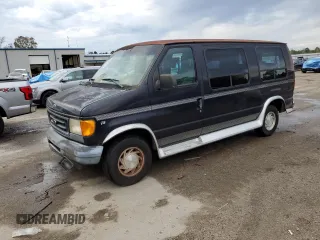 1999 Ford Econoline Cargo with VIN 1FDRE14W8XHA94374, listed as a Copart auction lot 84202274 with 121,869 mi miles and Clean Title. Bid and sale history available at carsss.com. Image 1.