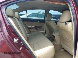 2011 Honda Accord EX-L with VIN 1HGCP3F86BA013180, listed as a Copart auction lot 64095235 with 124,742 mi miles and Salvage title. Bid and sale history available at DreamBid. Image 10.