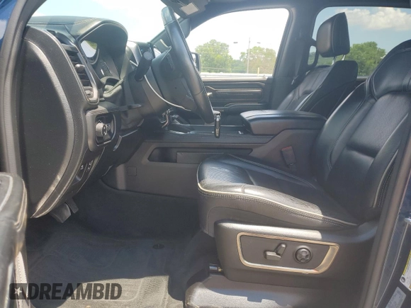 2021 Ram 1500 Limited with VIN 1C6RREHT6MN794866, listed as a Copart auction lot 62301385 with 61,610 mi miles and Salvage title. Bid and sale history available at DreamBid. Image 7.