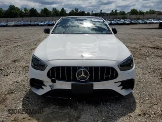 2022 Mercedes-Benz E 53 AMG with VIN W1KZF6BB4NB044009, listed as a Copart auction lot 66966694 with 31,922 mi miles and Salvage Title. Bid and sale history available at DreamBid. Image 5.