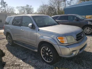 2004 Toyota Sequoia SR5 with VIN 5TDZT34A74S222489, listed as a Copart auction lot 49856345 with 215,728 mi miles and Clean Title. Bid and sale history available at carsss.com. Image 4.