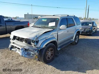 2000 Toyota 4Runner Limited with VIN JT3HN87R6Y0283866, listed as a IAAI auction lot 41639423 with 285,426 mi miles. Bid and sale history available at carsss.com. Image 2.