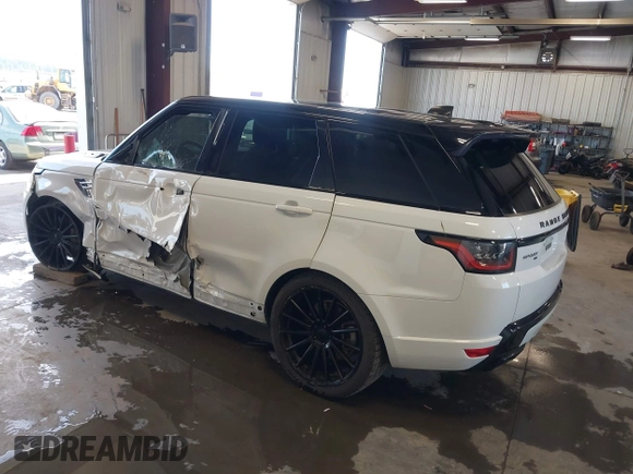 2020 Land Rover Range Rover Sport SE with VIN SALWG2SU1LA889481, listed as a IAAI auction lot 42678607 with 55,609 mi miles and . Bid and sale history available at DreamBid. Image 3.