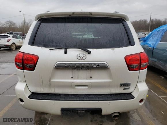 2015 Toyota Sequoia Platinum with VIN 5TDDW5G16FS125702, listed as a Copart auction lot 43027114 with 76,670 mi miles. Bid and sale history available at carsss.com. Image 6.