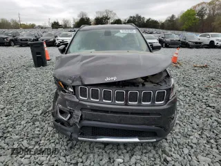 2018 Jeep Compass Limited with VIN 3C4NJDCB7JT266255, listed as a Copart auction lot 51642485 with 0 mi miles and Salvage Title. Bid and sale history available at carsss.com. Image 5.