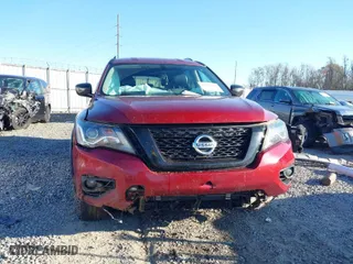 2019 Nissan Pathfinder SL with VIN 5N1DR2MN5KC651789, listed as a IAAI auction lot 41159208 with 127,349 mi miles. Bid and sale history available at carsss.com. Image 6.