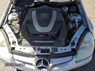 2006 Mercedes-Benz SLK 280 z VIN WDBWK54F36F096937, wystawiony jako Copart lot #60351395 z przebiegiem 114 563 mil mil oraz Szkoda całkowita • Salvage title. Historia ofert i sprzedaży dostępna na DreamBid. Obrazek 11.