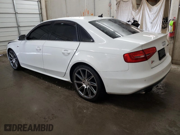 2013 Audi S4 Premium Plus with VIN WAUBGAFL1DA158243, listed as a Copart auction lot 72779664 with 92,442 mi miles and Salvage Title. Bid and sale history available at carsss.com. Image 2.
