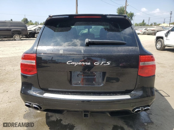 2009 Porsche Cayenne GTS with VIN WP1AD29P39LA61339, listed as a Copart auction lot 72286694 with 87,775 mi miles and Salvage Title. Bid and sale history available at carsss.com. Image 6.