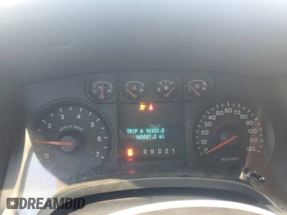 2010 Ford F-150 XL with VIN 1FTEX1EW2AFD63077, listed as a Copart auction lot 52281895 with 160,087 mi miles and Salvage Title. Bid and sale history available at carsss.com. Image 9.