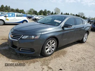 2018 Chevrolet Impala LT z VIN 2G1105S39J9170608, wystawiony jako Copart lot #54211095 z przebiegiem 80 724 mil mil oraz Szkody całkowita. Historia ofert i sprzedaży dostępna na DreamBid. Obrazek 1.