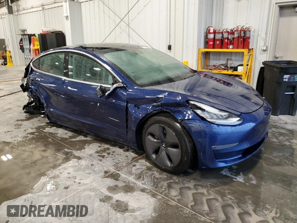 2020 Tesla Model 3 Long Range with VIN 5YJ3E1EB4LF790472, listed as a Copart auction lot 51779495 with Not Provided miles and Salvage Title. Bid and sale history available at DreamBid. Image 4.