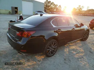 2015 Lexus GS 350 with VIN JTHCE1BL9FA007560, listed as a Copart auction lot 72697332 with 48,073 mi miles. Bid and sale history available at carsss.com. Image 3.