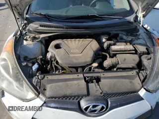 2012 Hyundai Veloster w/Gray Int with VIN KMHTC6AD9CU025190, listed as a Copart auction lot 59702755 with 188,579 mi miles and Salvage title. Bid and sale history available at DreamBid. Image 11.