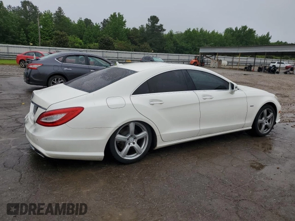 2012 Mercedes-Benz CLS 550 z VIN WDDLJ7DB5CA037578, wystawiony jako Copart lot #56867075 z przebiegiem 168 431 mil mil oraz Szkoda całkowita • Salvage title. Historia ofert i sprzedaży dostępna na DreamBid. Obrazek 3.