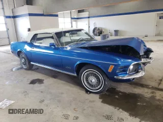 1970 Ford Mustang с VIN 0F03F166660, выставлен на аукционе Copart как лот 48023775 с пробегом 87 956 миль миль и Списание • Salvage title. История ставок и продаж доступна на DreamBid. Изображение 4.