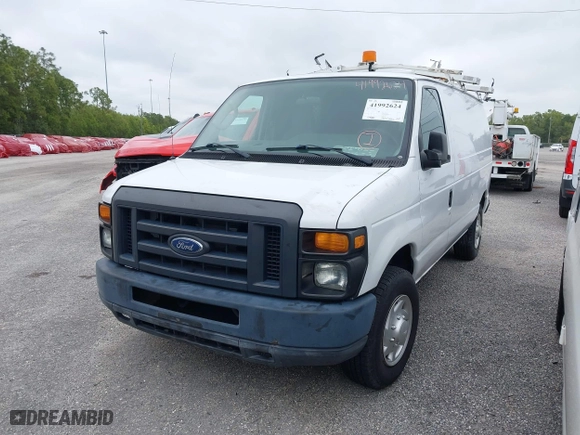 2014 Ford Econoline Cargo Van Commercial with VIN 1FTNE2EL6EDA12336, listed as a IAAI auction lot 41992624 with 139,250 mi miles. Bid and sale history available at carsss.com. Image 17.