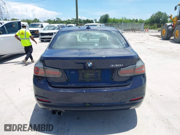 2017 BMW 3 Series 330i with VIN WBA8B9G36HNU56341, listed as a IAAI auction lot 42716985 with 104,442 mi miles and . Bid and sale history available at DreamBid. Image 16.