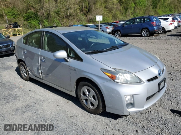 2010 Toyota Prius II with VIN JTDKN3DU2A0217818, listed as a Copart auction lot 54514355 with 172,329 mi miles and Salvage Title. Bid and sale history available at carsss.com. Image 4.