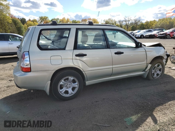 2007 Subaru Forester X with VIN JF1SG636X7H726845, listed as a Copart auction lot 75425994 with 117,965 mi miles and Salvage Title. Bid and sale history available at carsss.com. Image 3.