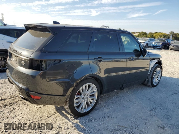 2018 Land Rover Range Rover Sport Autobiography with VIN SALWV2RE6JA804202, listed as a Copart auction lot 87757345 with 41,281 mi miles and Salvage title. Bid and sale history available at DreamBid. Image 3.