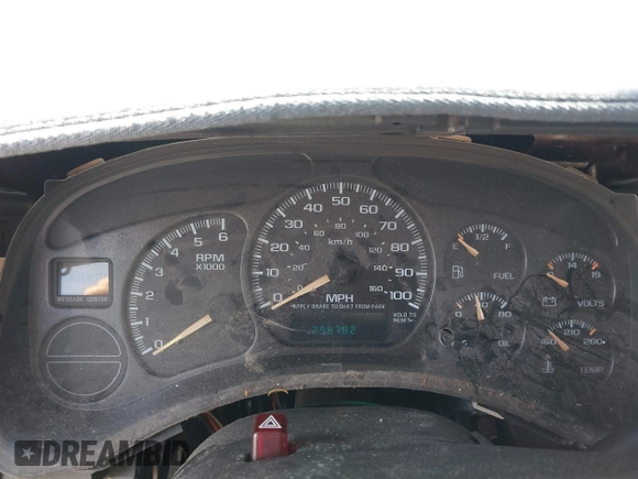 2002 Chevrolet Tahoe Z71 z VIN 1GNEK13Z22R116838, wystawiony jako IAAI lot #41776472 z przebiegiem 298 782 mil mil oraz . Historia ofert i sprzedaży dostępna na DreamBid. Obrazek 7.