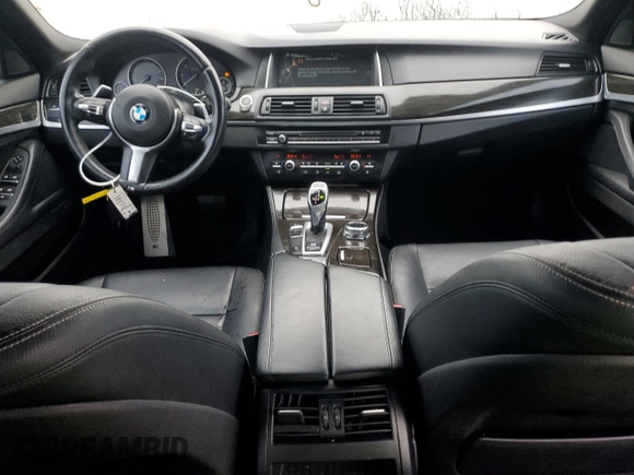 2014 BMW 5 Series 535d with VIN WBAXA5C58ED690187, listed as a Copart auction lot 86191924 with 116,624 mi miles and Salvage Title. Bid and sale history available at carsss.com. Image 8.