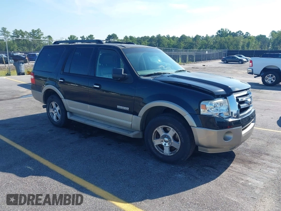 2008 Ford Expedition Eddie Bauer with VIN 1FMFU17518LA21130, listed as a IAAI auction lot 42559052 with 376,139 mi miles and . Bid and sale history available at DreamBid. Image 1.