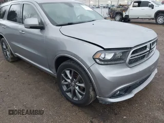 2017 Dodge Durango GT with VIN 1C4RDHDG5HC752742, listed as a IAAI auction lot 41106903 with 113,099 mi miles and . Bid and sale history available at DreamBid. Image 1.