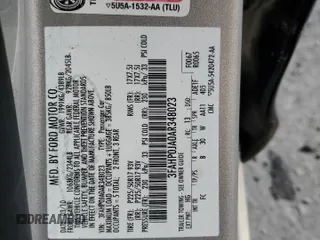 2010 Ford Fusion SEL with VIN 3FAHP0JA0AR348023, listed as a Copart auction lot 53268775 with 74,172 mi miles and Non Repairable. Bid and sale history available at carsss.com. Image 13.