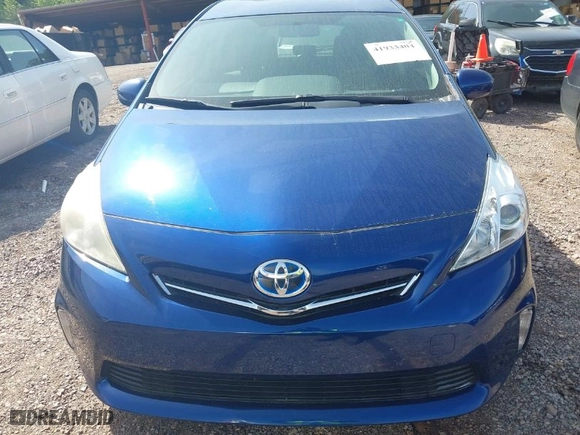 2014 Toyota Prius v Two with VIN JTDZN3EU7E3295240, listed as a IAAI auction lot 41933404 with 207,461 mi miles. Bid and sale history available at carsss.com. Image 12.